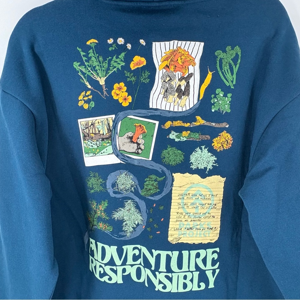 Parks Project Hoodie Adventure Responsibly Unisex Size Large - Picture 3 of 7
